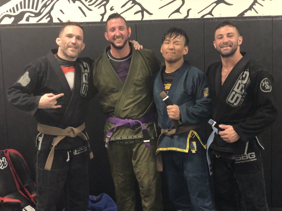 SBG_Buford's tweet photo. Congratulations to our new stripe recipients! #bjj #jiujitsu #jitslife #promotions #sbgbuford https://t.co/2j9TTBlIID