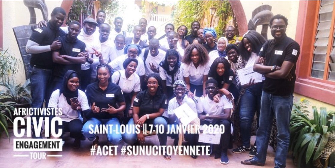 EvenBridge's tweet photo. Retour sur la participation de Even Bridge au Africtivistes Civic Engagement Tour #ACET. Un premier arrêt à Saint-Louis marqué par la richesse dans les échanges, la générosité dans le partage, l’humilité dans la volonté de tous les participants d’apprendre continuellement https://t.co/LDa0xDO7IX