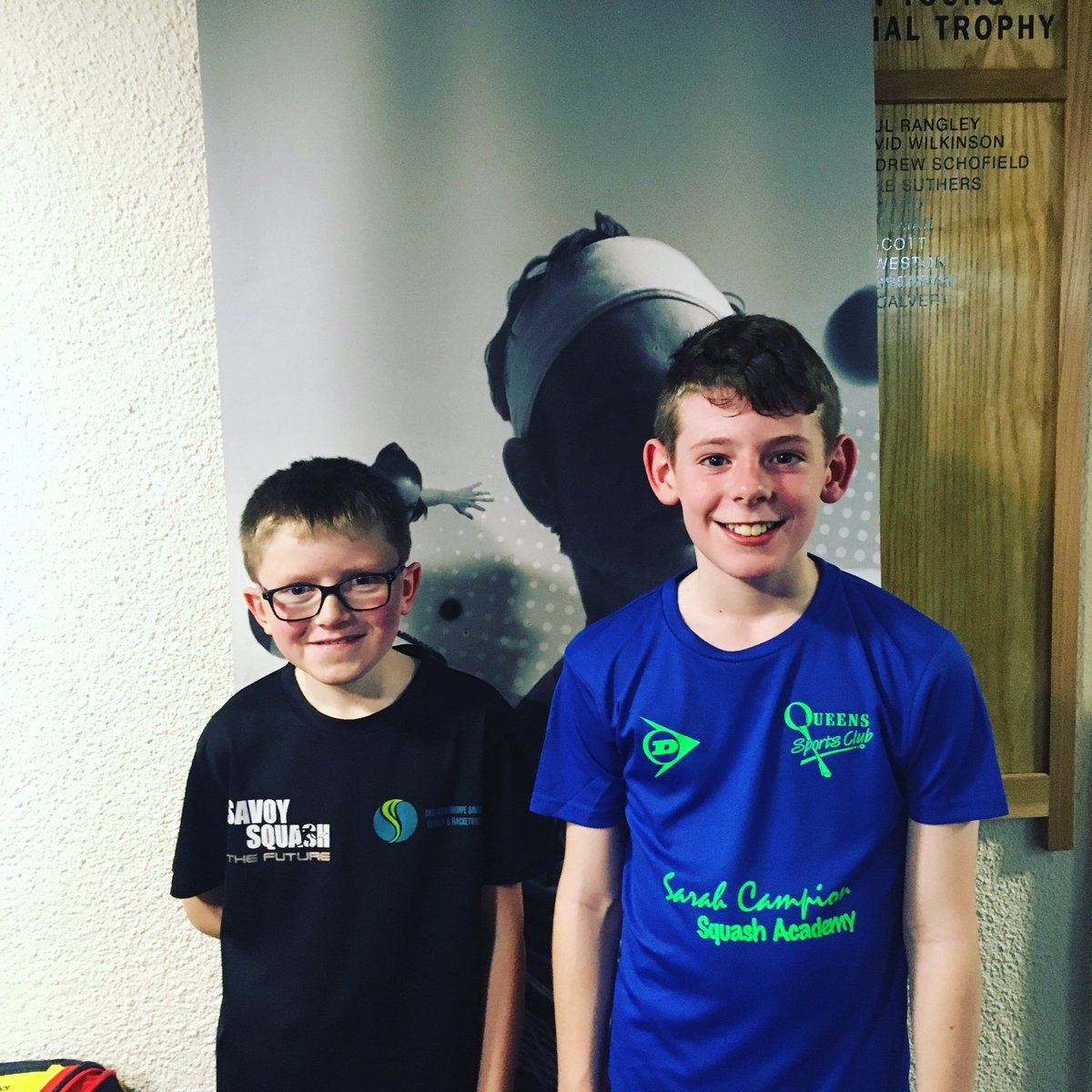 Well done Ben and Zach who finished 3rd and 6th respectively in their first England squash event at Queens in the Reg Mather Tournament. #skelmanthorpe #savoysquash #thefuture #englandsquash #yorkshiresquash