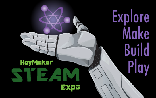 PWCSNews's tweet photo. Mark your calendars! The fifth annual HayMaker STEAM Expo is taking place on Saturday, January 25, at @BattlefieldPWCS. Attend and explore the world of STEAM! #STEAM #PWCS  https://t.co/AU7gVFudc5 https://t.co/YAbOZC31cW