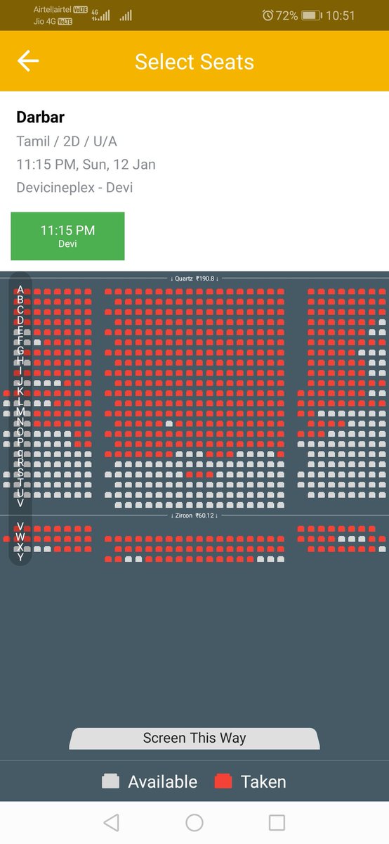 pskk2021's tweet image. Night show #DeviParadise &amp;amp; #DeviBala show Going now, #Devi 80% full, still 25 minutes to go for the show. Housefull guaranteed 🔥🔥

#DarbarThiruvizha #DarbarPongal