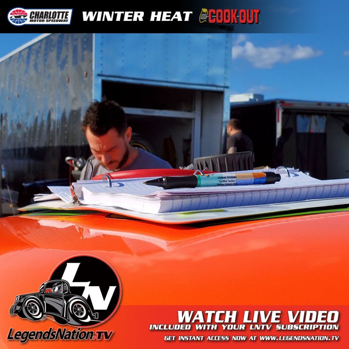 legendsnation's tweet photo. Pull out the summer notebooks.... π and 75 today at @CLTMotorSpdwy for @CookOut Winter Heat!
πΊ: https://t.co/mzIVPbrYfY
#CookoutWH #WinterHeat https://t.co/a2AYX8jgNC