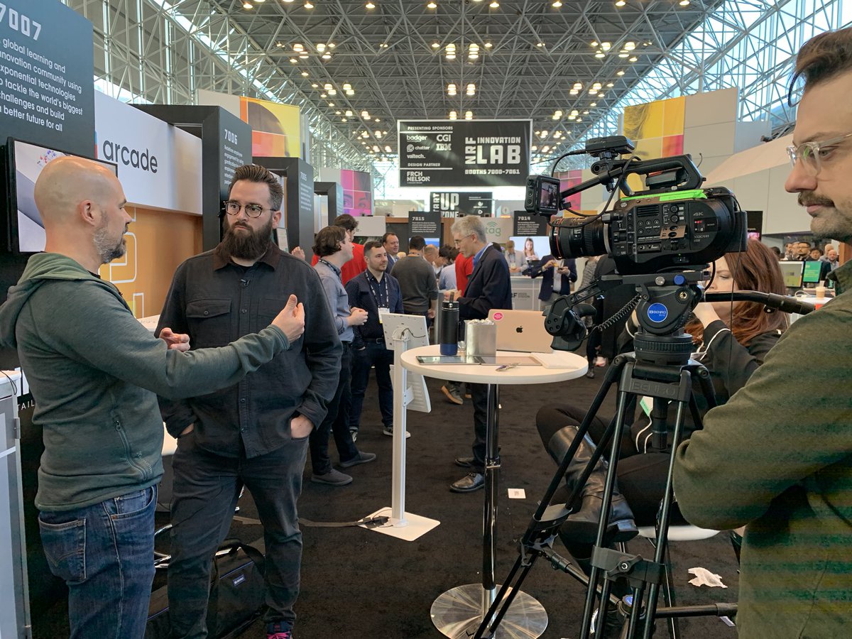 amandala's tweet photo. Getting a little preview of @Kyle_Nel and IKEA’s Håkan Nordkvist’s Future of 2030 talk at #NRF2020 https://t.co/qVzmmjsIuK