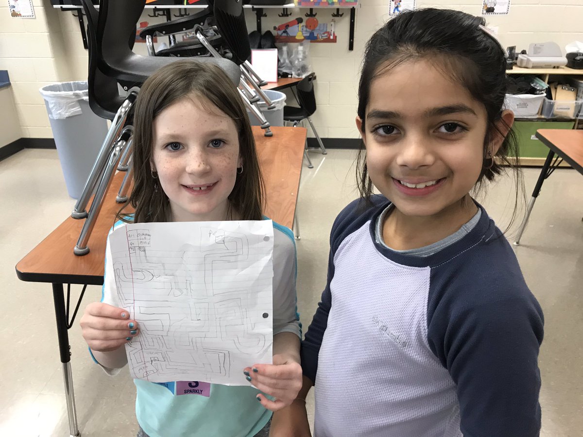JenniferAGates's tweet photo. Inspired by #stem @MtnViewES #marblemazes students made me additional real world maze designs of their own ππ€π #everystudenteveryday @ReneeGarriss @vickiekogan @Amusto12 #lovetostemhere https://t.co/YoaoYBDczy