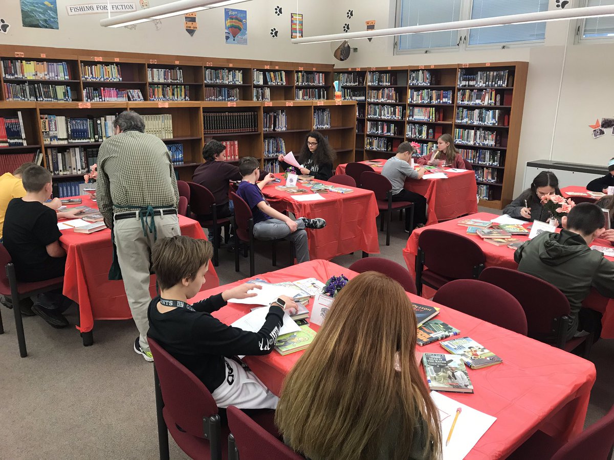 BarbFedele's tweet photo. We had a great time on Friday “tasting” different books for our next book project. https://t.co/W5yQhmlp2F