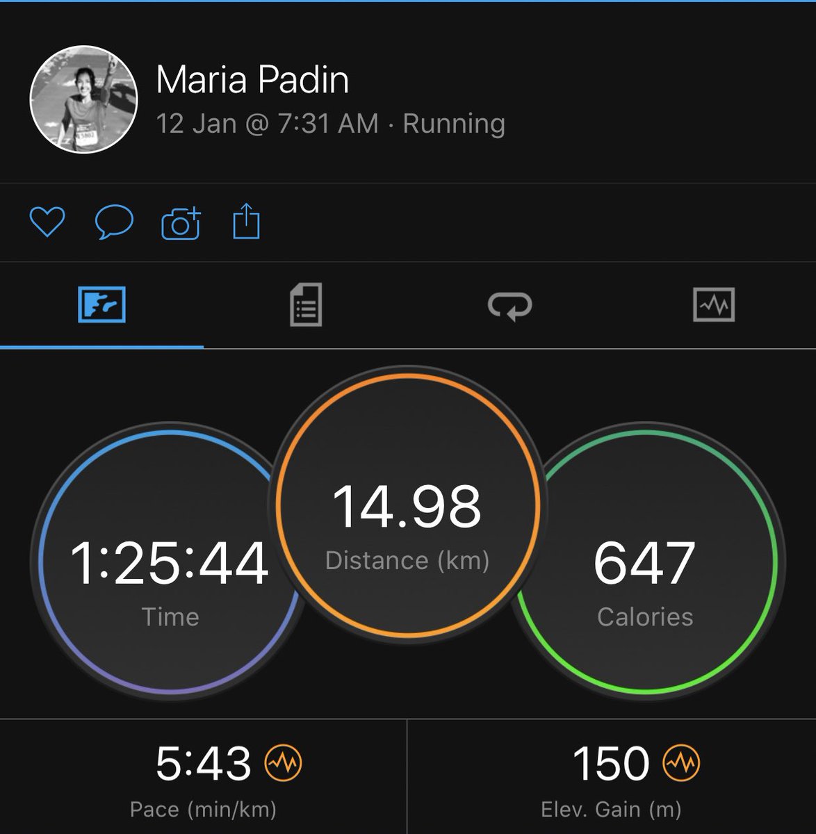 Mariapadin's tweet image. Esta sonrisa es por haber corrido hoy mi primer carrera desde hace 10 meses y por ser la primera del año. ¡Cuánto extrañaba ir a una y cruzar una meta! 

#yoelegícorrer 
#AmoCorrer
#hc15k