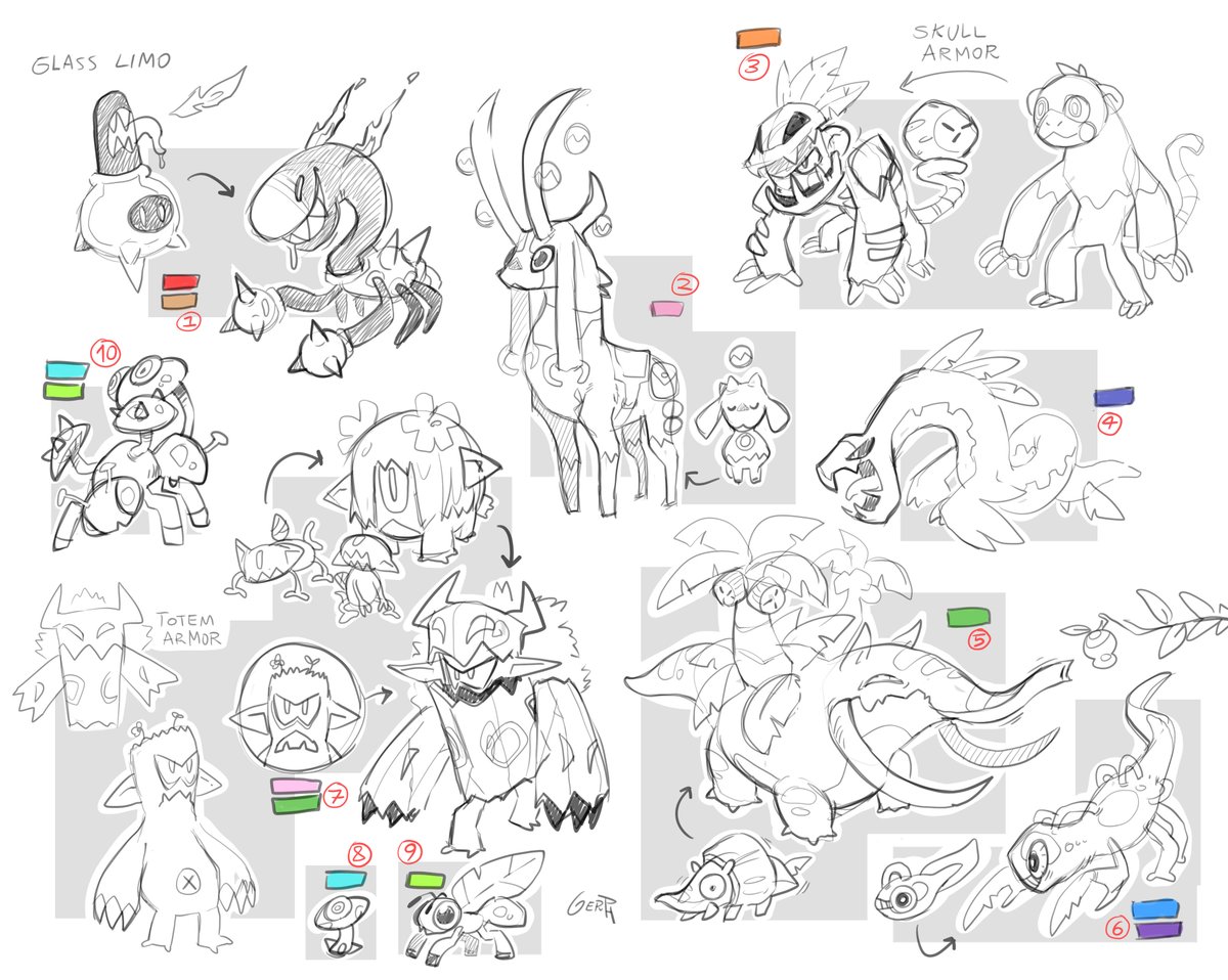 More prototype creatures, choose your fav. 