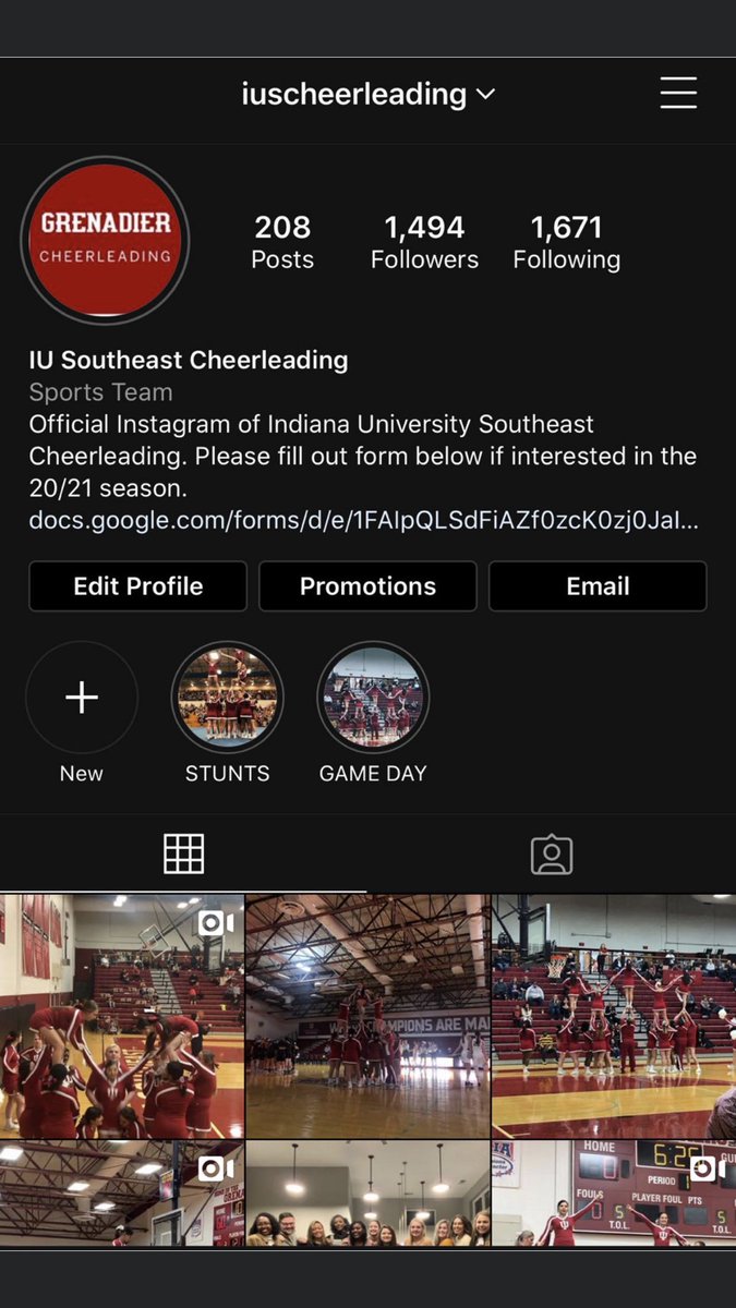 make sure to follow our Instagram for updates on the current season and upcoming season!