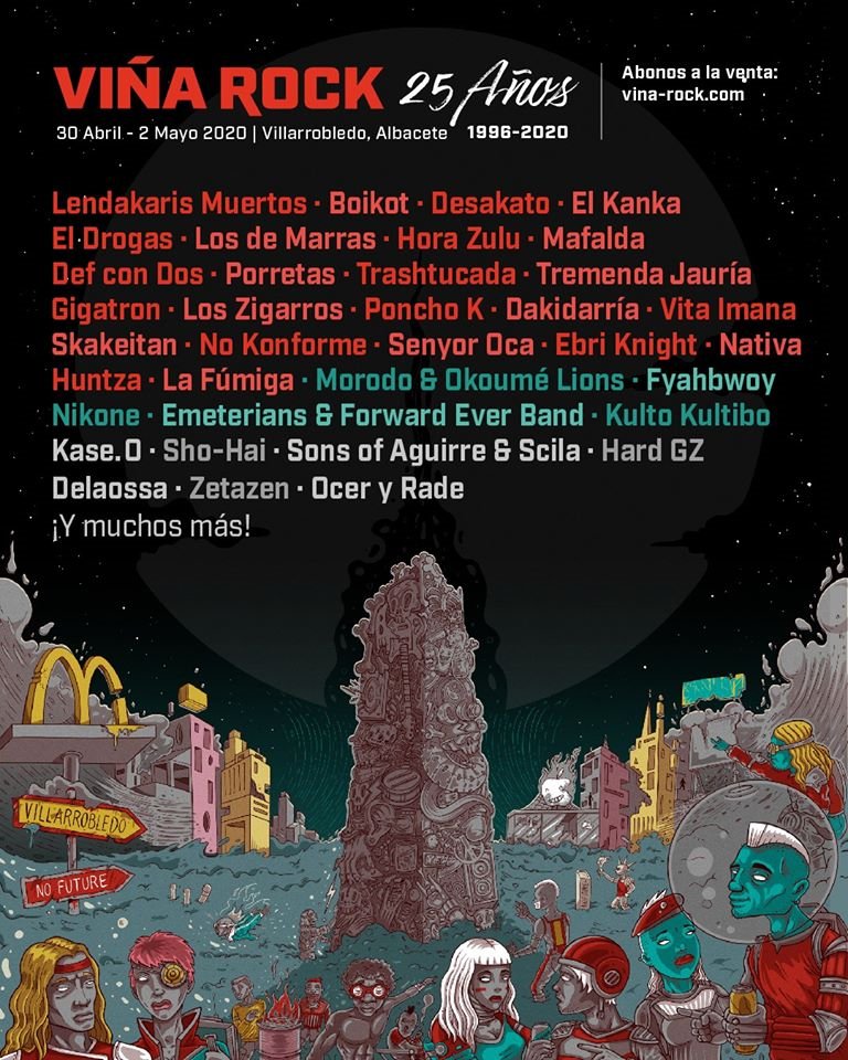 juanprensablast's tweet photo. Festival Viña Rock 2020
https://t.co/GcQfb9HAhf
#GiveENOiTheirTwitterAccountBack #NoMoreWar #TeamAntiTerrorismo #YoSoySoleimani #FreeRol #AntiCtrl #DemForce #Latinoamerica  #Live #ReggaeSplash #Rock #Tour #Worldmusic #AnaiTheDNAs https://t.co/iiFjHoLKuK