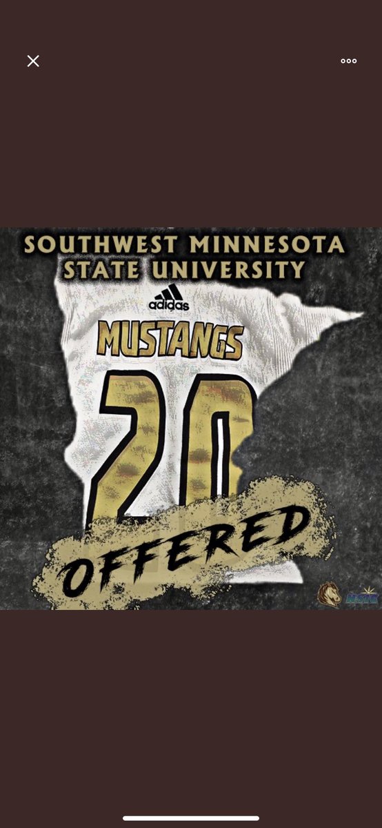 Datron_Brooks's tweet photo. I am Blessed to say I have received my 2nd offer from Southwest Minnesota State University @MHS_FB_Recruits @CoachHillerSMSU @SMSUfootball https://t.co/23KFjK4Irb