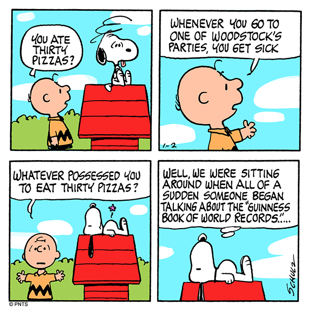 When something sounds like a good idea at the time.