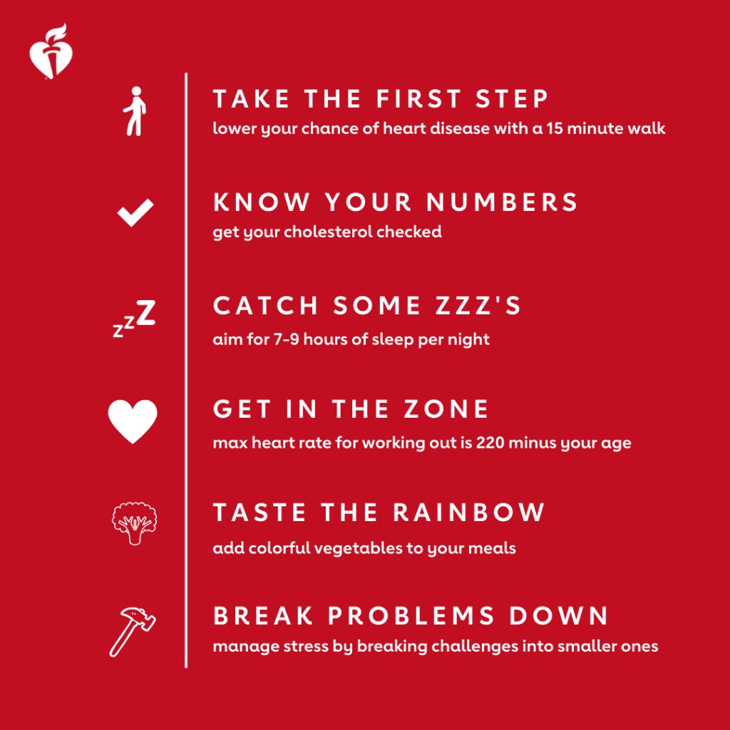 HeartCONN's tweet photo. Take the first step toward a healthier heart and join us on our 21-day challenge. What’s keeping you from starting? #LifeisWhyCT https://t.co/OzbbYJ41lk