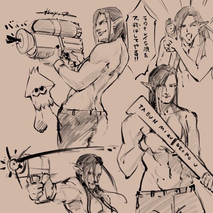 チャイちゃんの配信見ながら描いてた、まだ配信してるけど寝ちゃうマン 