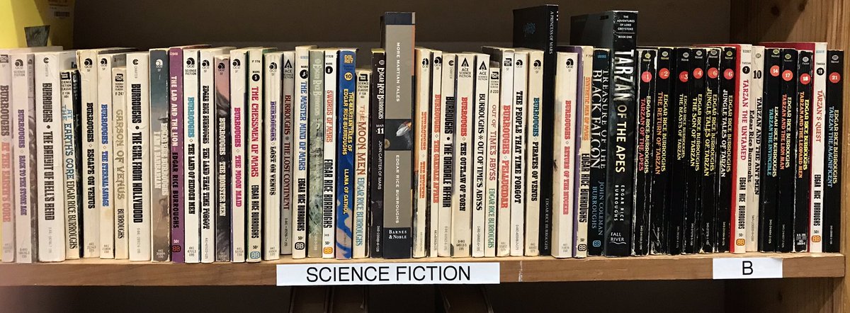 ron_clinton's tweet image. New bookstore runs of Burroughs &amp;amp; Rex Stout. #didntbuy
@lay_jim @toomuchhorror @jeffingoff @MuchAdoAboutNil @Charrlygirl @PaperbackMania  @arkhamlibrarian @Robert_Essig @bookmovieguy @StefanDz11 @RichardChizmar @KamisKorner @Sulli864 @OzNoir @Pulpcurry @atters1000 @joelansdale