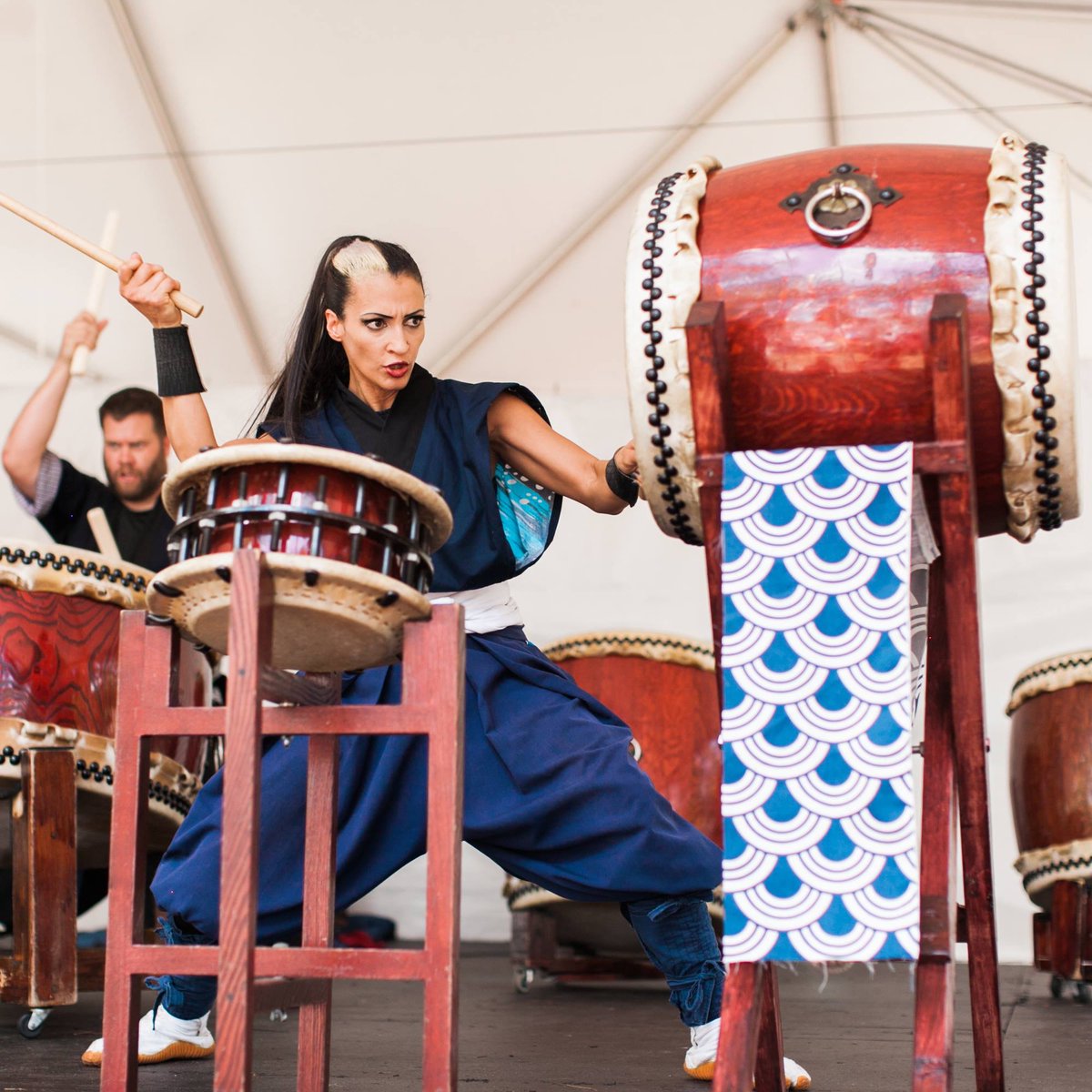 morikamimuseum's tweet photo. Up next on the Shishimai Stage: Fushu Daiko welcomes the New Year with Shishimai, the Lion Dance, to the beat of taiko drums! 🦁🥁 #Osho2020 https://t.co/gvvf2j6F8b
