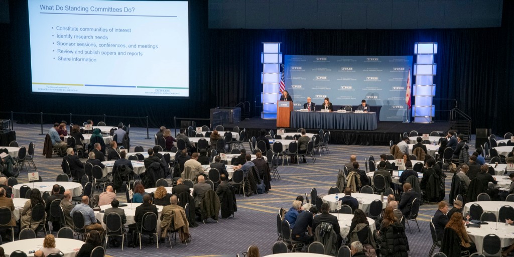 NASEMTRB's tweet photo. A must-attend if this is your #FirstTRBAM, the New Attendee Orientation Session starts at 2:30. Learn how to get involved in TRB committee activities and how to make the most of the Annual Meeting. Stop by the Communications table and say hi! #TRBAM https://t.co/fdZbXouGiu