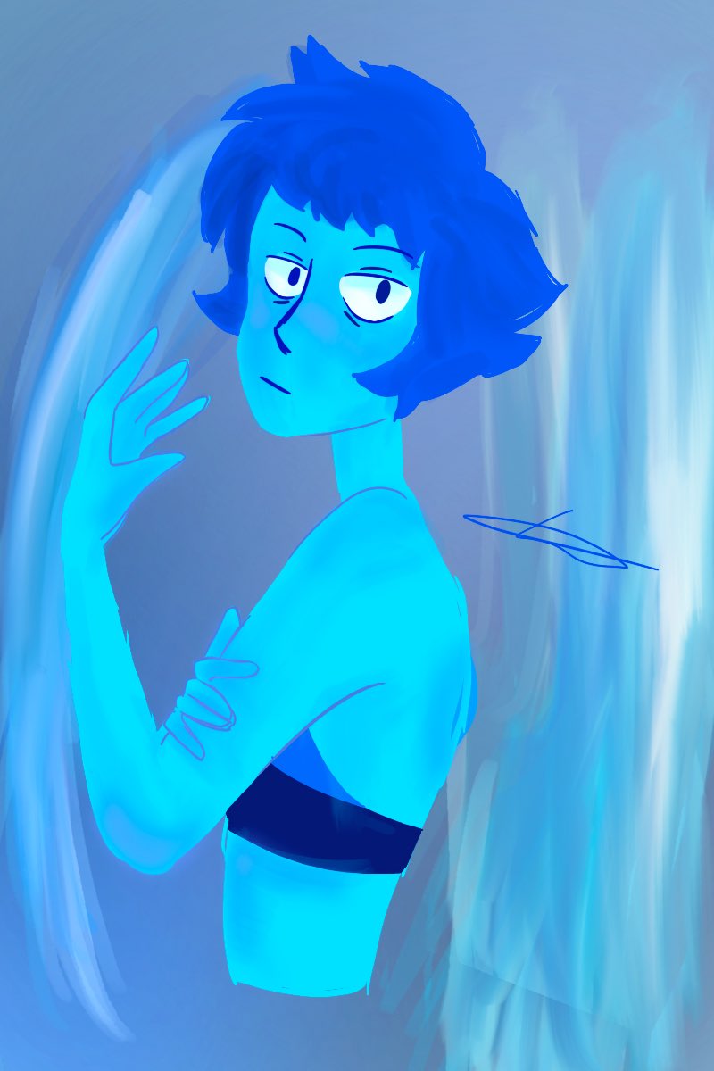 mrteabread's tweet photo. i drewwwwww lapis. yeah. uh.
#StevenUniverse #Lapislazuli #fanart https://t.co/2iNJ8kvi5c