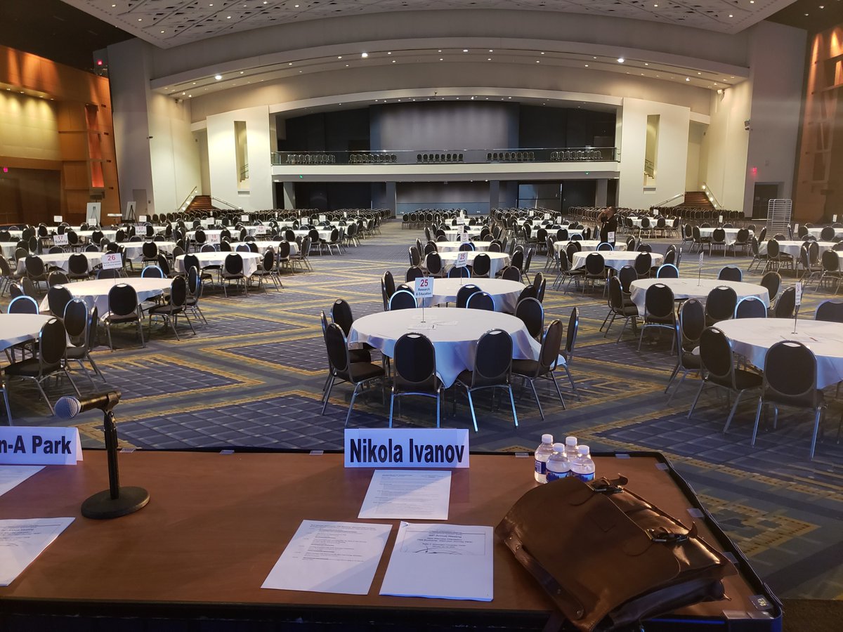 umdnik's tweet photo. Gearing up for the #TRBAM New Attendee Orientation at 2:30pm in CC Ballroom AB. This is an excellent opportunity to meet the groups, sections, and committees leadership and identify areas to get involved in. #FirstTRBAM https://t.co/UIWlWOKX1q