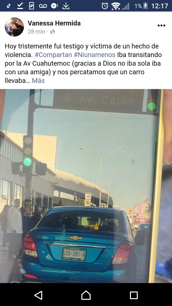 vanhermida's tweet image. #PorUnNLsinViolencia #NiunaMenos #YaBasta Ayer tristemente fui testigo y víctima de un hecho de violencia. Compartan por favor esta en modo público. Podemos hacer diferencia todavia. @RegioSeguro