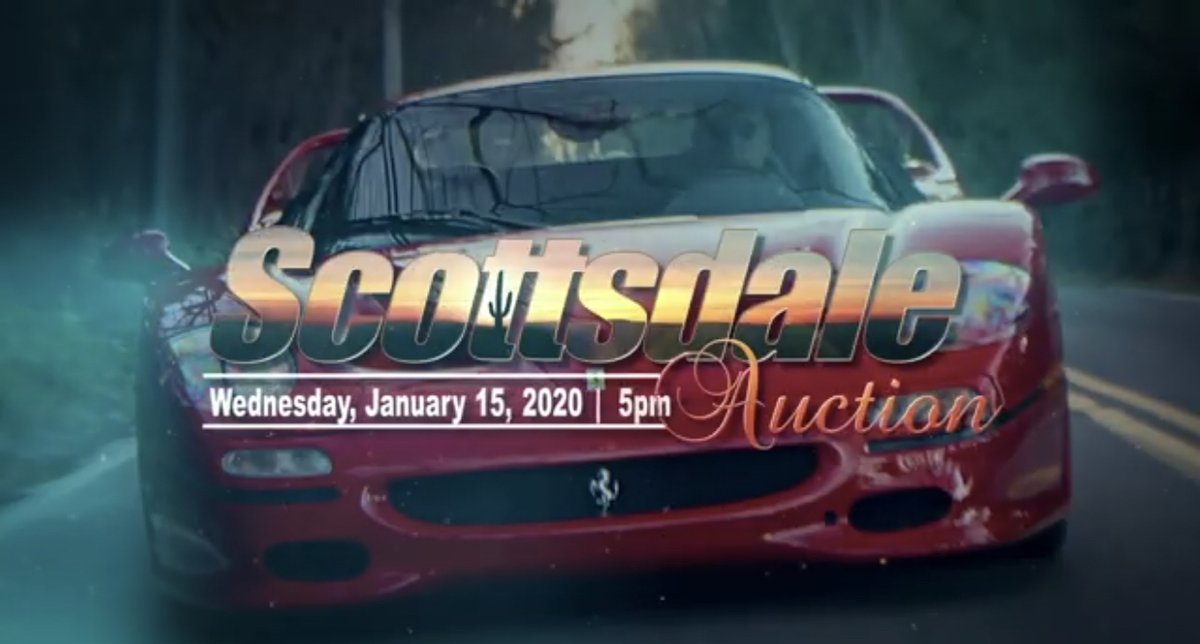 Looking forward to next week’s auction in Scottsdale.   Check out this Significant Ferrari video! - feel free to share. youtu.be/wewUKL4Ex6w