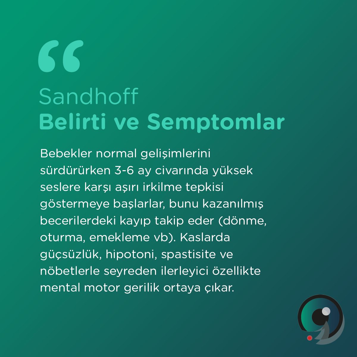 taysachsandhoff's tweet photo. #NeTaşıdığınızıBiliyorMusunuz ? 
#sandhoff hastalığı belirti ve semptomları https://t.co/S9TeGCrYzP