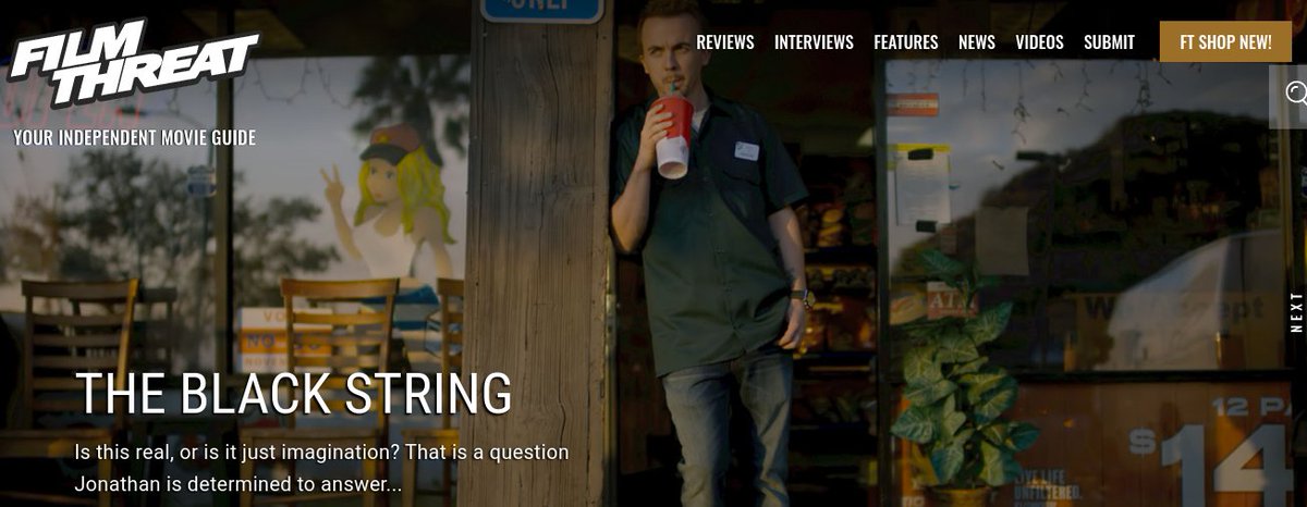 FilmThreat's tweet photo. “…he acts on his desires by calling a hotline for singles to meet up with others…” Brittany Witherspoon isn't sure what's real and what's imagined in The Black String.
https://t.co/2UCdMtWrO6 #SupportIndieFilm #TheBlackString #Thriller https://t.co/FSbhQyoJrn