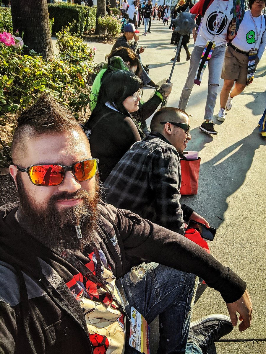 ValhallaOn's tweet photo. Had a great time at ALA. #anime #cosplay #cosplayer #weekend #awesome #AnimeLosAngeles2020 #furry #wolf #viking #beard #weeb https://t.co/ho9HvoDQOd
