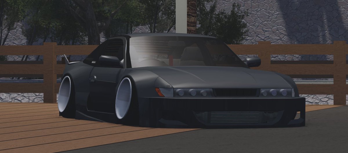 doriansuriname_'s tweet image. My current project, My Sil80 &quot;Starfighter&quot; with a custom widebody kit and spoiler made by me.

#RobloxStance