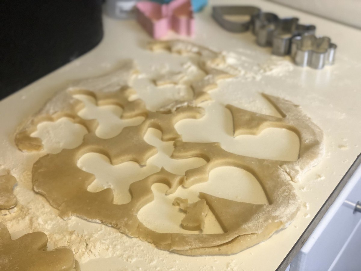 Biscuit baking getting ready for todays afternoon tea inspired baking party #kidscookingparties #kidsparties #bakingwithkids