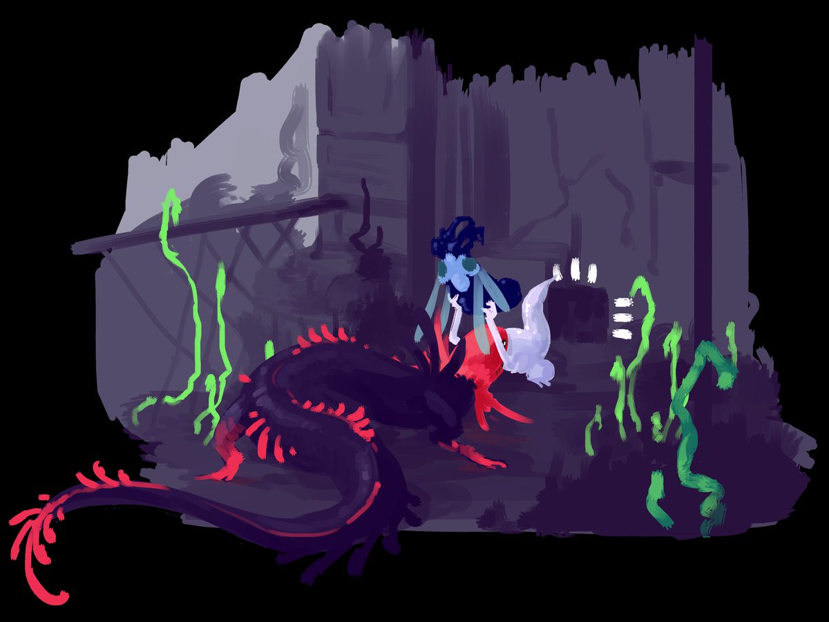 annoying_flower's tweet photo. days 8-12 of #rwartmonth! #rainworld https://t.co/FYSbNST3CN