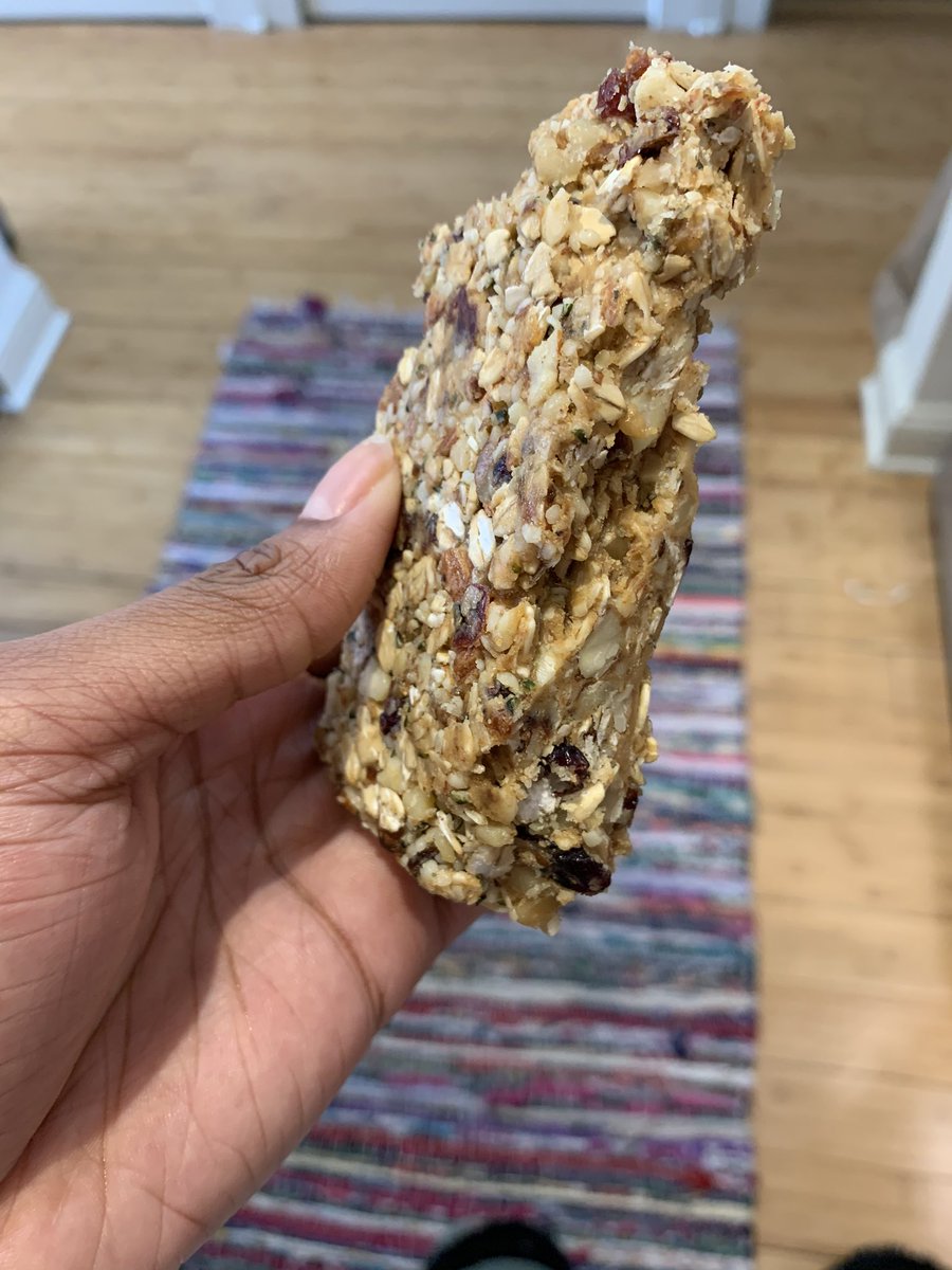 Protein, fiber and everything in between granola bars 