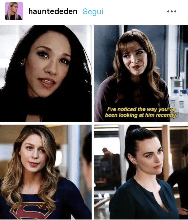 SuperCorp + Arrowverse couples parallels