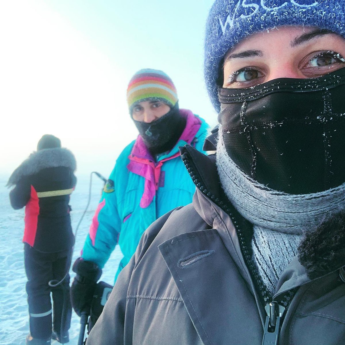 aptncharlotte's tweet photo. Filmed @DeadNorthFest in -50C on great slave lake this weekend. I love the north 😍 https://t.co/zMvoABzH2o
