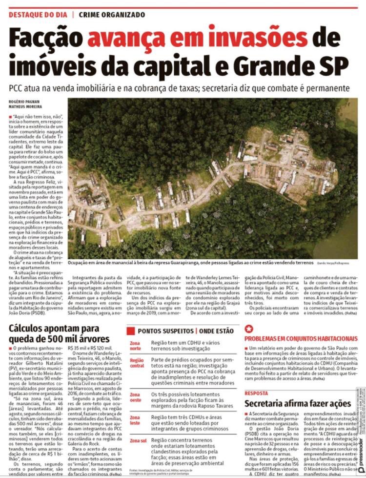 acbtj's tweet image. Cálculos da equipe do Vereador Gilberto ⁦@gnatalini⁩ do ⁦@partidoverde⁩ apontam a derrubada de 500mil árvores. É muita coisa!!!! Onde estão o ⁦@governosp⁩ e a ⁦@prefsp⁩ ??? Cadê a CPI do desmatamento na ⁦@camarasaopaulo⁩?