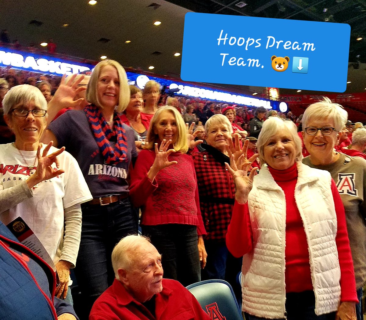 sueonline's tweet photo. Let's do this @ArizonaWBB! #scorescorescore ##BangThatDrum https://t.co/BbI74xG4gO