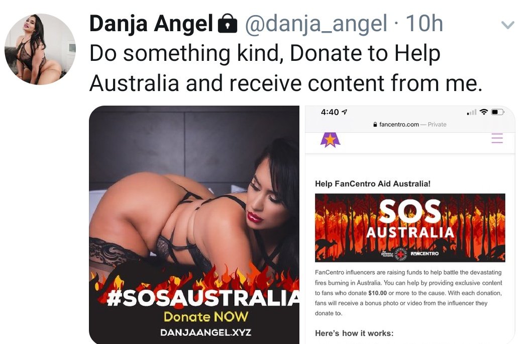 2Lips4MeVIP's tweet image. Porn fam and friends that love to enjoy it.Take time to help a good cause donate $10 to @danja_angel with #SOSAustralia. She's doing a wonderful thing. Go and show your support and enjoy this beautiful lady inside and out! #avn #XBIZAWARDS #AVNStars #2lips4me