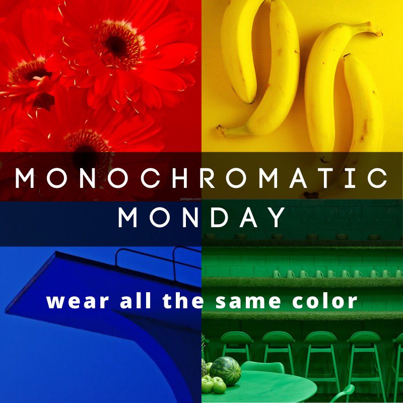 Don’t forget to dress up for the upcoming SPIRIT WEEK! Make sure you’re wearing the same color for tomorrow, Bobcats!