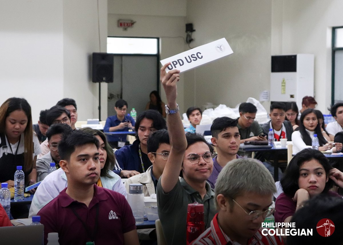 phkule's tweet photo. Student councils from different UP units gathered for the second day of the General Assembly of Student Councils (GASC) at the Electrical Engineering Auditorium, UP Los Baños, January 8. #GASC49

More photos here: https://t.co/ltgNJKqbsy

📸Kent Ivan Florino https://t.co/rFDCfN4Hgb