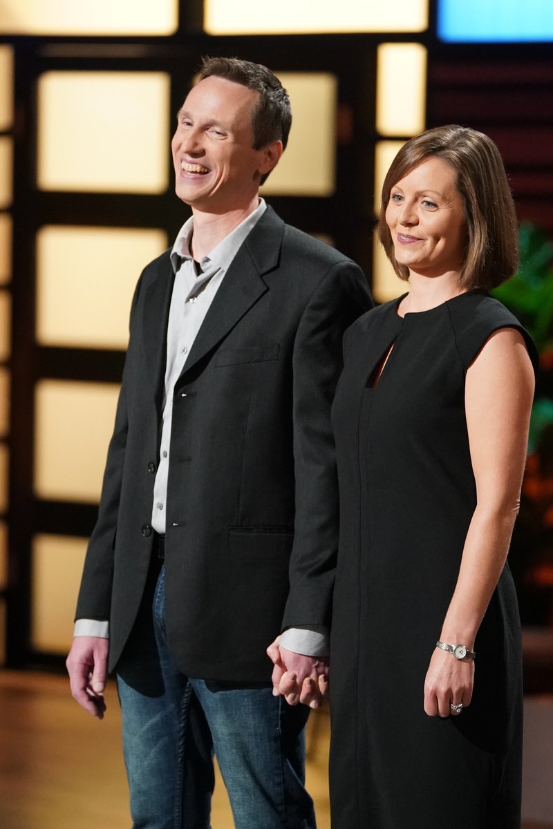 LoveSyncLife's tweet photo. Watch LoveSync co-founders, Ryan and Jenn Cmich, swim with the sharks TONIGHT on Shark Tank at 9PM EST on ABC!
#lovesync #sharktank #love #connect #sextech #sexualwellness https://t.co/0I0weoSW9D