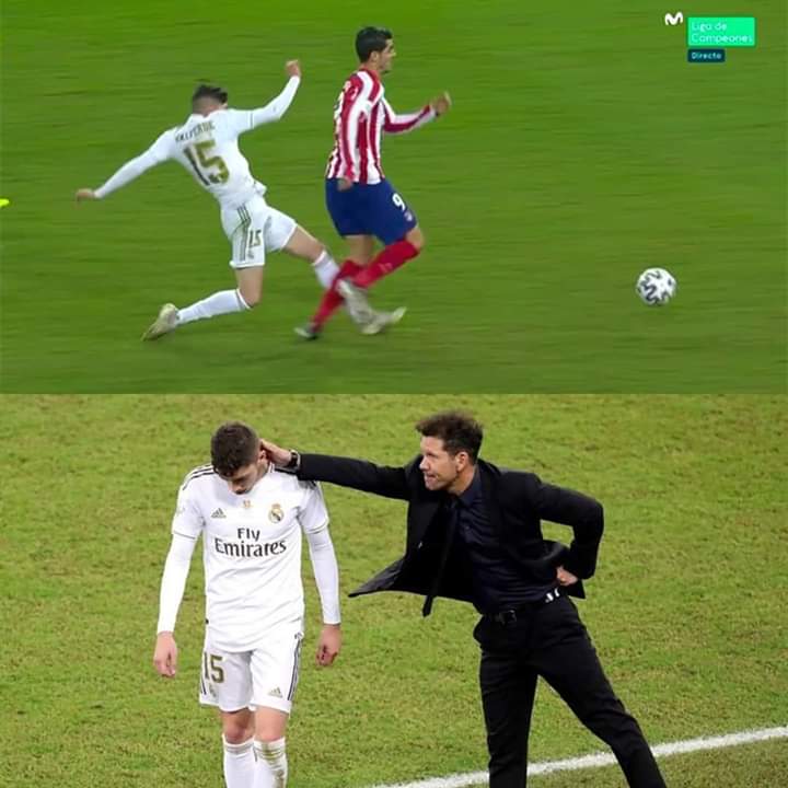 Ganaron con antifútbol... Con la patada de Valverde.. Que evitó el gol de Morata... Pero así es el Fútbol. De injusto a veces!!!