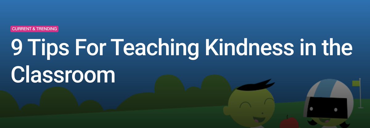 ElisaBostwick's tweet photo. 9 Tips For Teaching Kindness in the Classroom

https://t.co/6HHqfFfJ1t

@WSKG @LuckyMamaJ

#PBSteachers #PBSdigitalInnovator #LEAPeffect #passionforkindness #igniteyourSHINE #leadupteach https://t.co/80lnuAeHYA