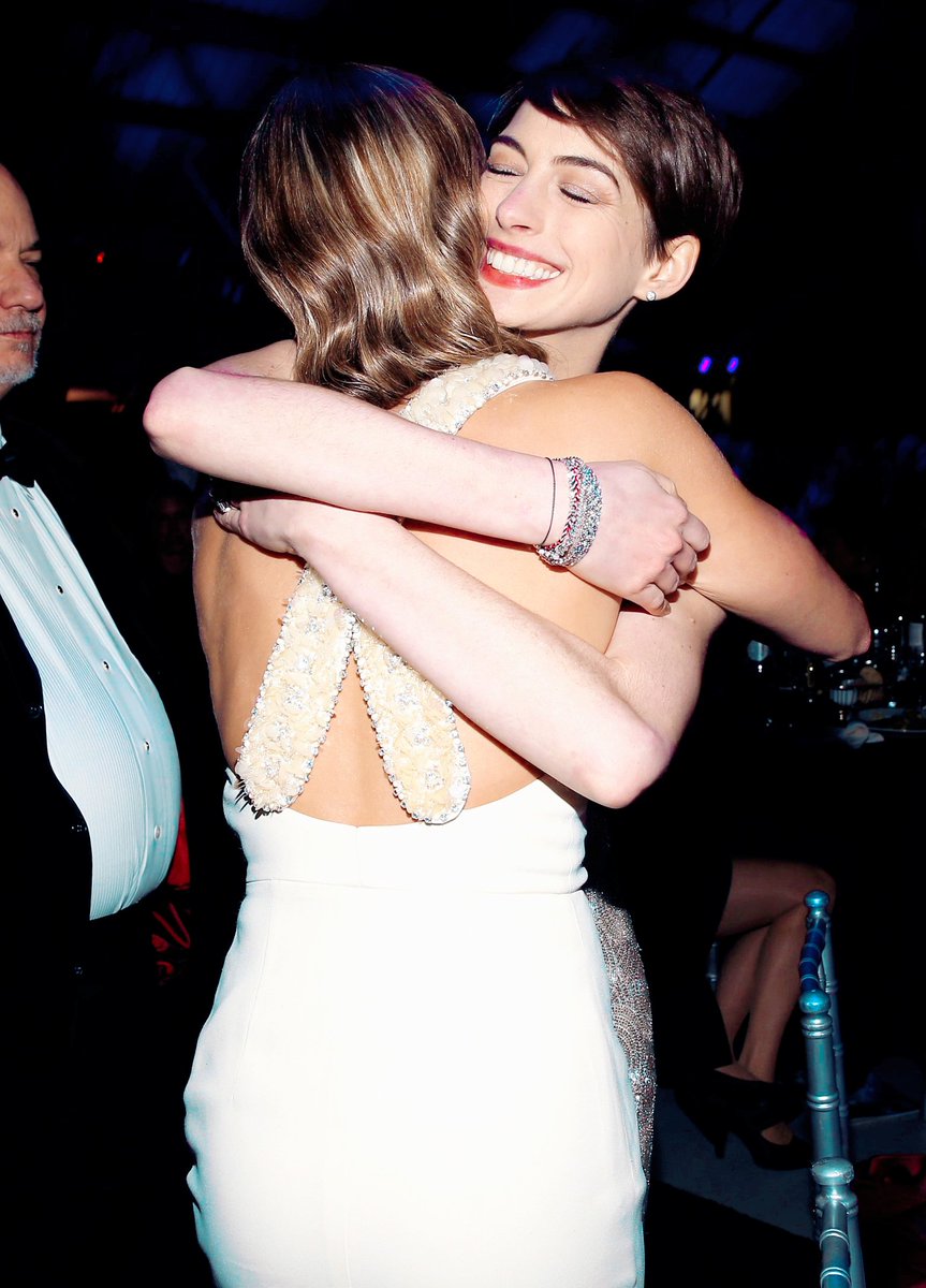 2013). pic.twitter.com/72N0AnbNQd. emily blunt and anne hathaway at the. 