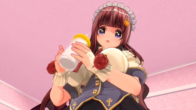  はいはい、ミルクの時間でちゅよぉ 
