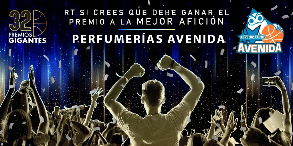 GIGANTESbasket's tweet photo. CANDIDATO a MEJOR AFICIÓN de ESPAÑA

¡RT si crees que @CBAvenida  lo es! #PremiosGigantes

GANARÁ el que + suma de RT🔄 y LIKES ♥️ tenga en total https://t.co/GlNN1ofmWn
