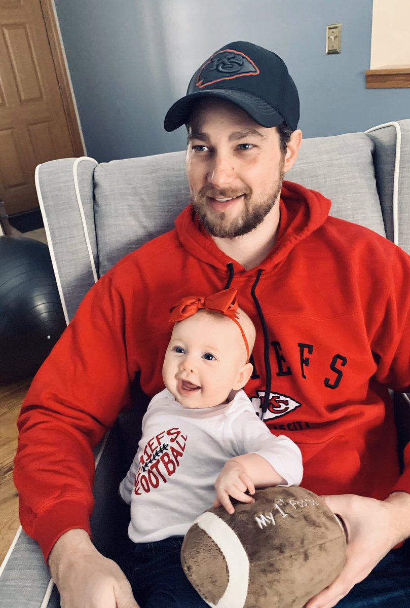 Kyle Loethen (@kyleloethen) on Twitter photo Reese and I are cheering for the <a href="/Chiefs/">Kansas City Chiefs</a> to comeback & win this game! #ChiefsKingdom #HOUvsKC #AFCDivisional #Chiefs #babygirl Reese and I are cheering for the <a href="/Chiefs/">Kansas City Chiefs</a> to comeback & win this game! #ChiefsKingdom #HOUvsKC #AFCDivisional #Chiefs #babygirl