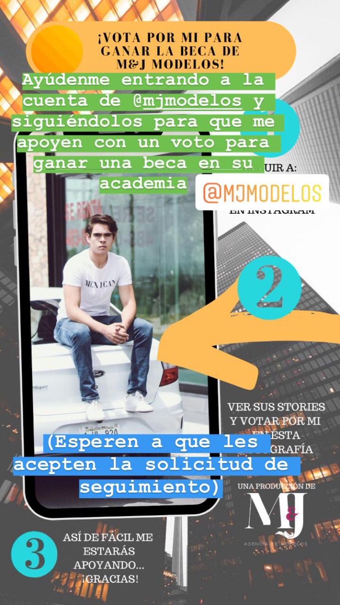 OFRdz's tweet photo. Amigos, Por favor ayudemos a mi primo, con un voto más en las historias de Instagram de #mjmodelos Si aun no sigues la cuenta comienza a seguirlos y espera que acepten tu solicitud de seguimiento, después entra y vota en la historia #MAguirre #Saltillo #Insta @ozielfr
 #MarcoFdz https://t.co/co9fo7MJfz