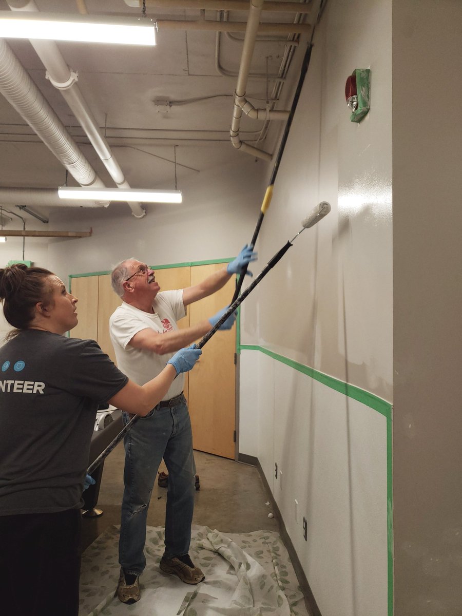 I love getting my hands dirty. Especially when I can make a difference. Renovation project revitalization of the youth center. I can't wait to see it when its finished. <a href="/townofokotoks/">Town of Okotoks</a> #GivingBack #community #makingadifference