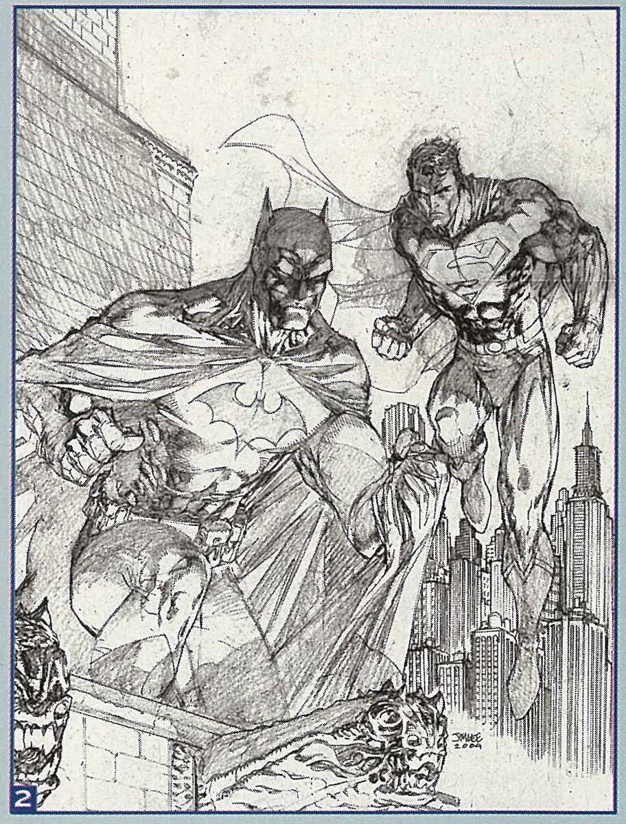 #Superman #Batman @JimLee #art #SundayMorning #SundayFunday #Sunday @SalAbbinanti 