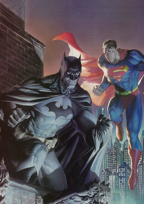 #Superman #Batman @JimLee #art #SundayMorning #SundayFunday #Sunday @SalAbbinanti 