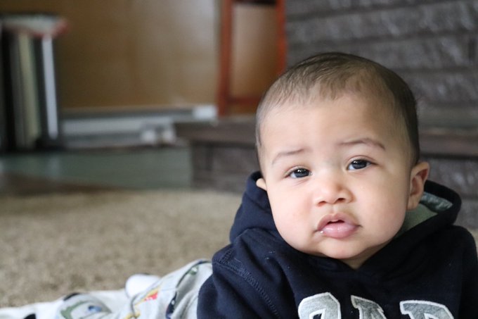 Bought bae a camera for the simple reason of having a personal photographer for Quincy https://t.co/